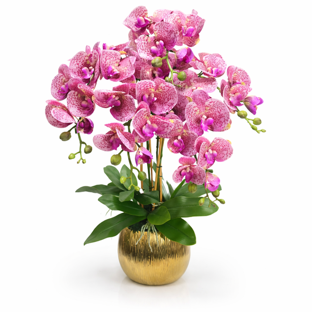 Artificial  Orchid (5 Stalks) -013